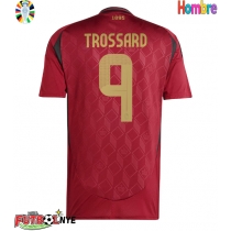 Camiseta Bélgica Leandro Trossard #9 Primera Equipación Eurocopa 2024 manga corta